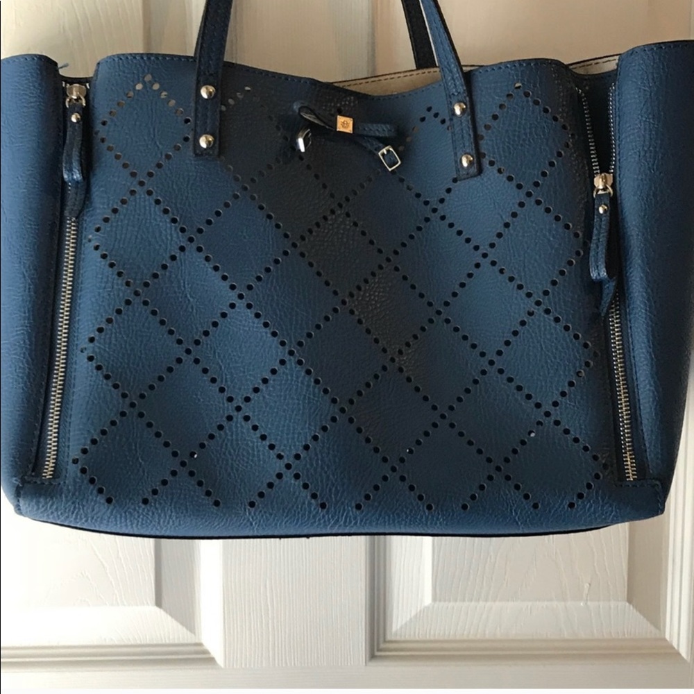 Jessica Simpson Blue Tote Bag